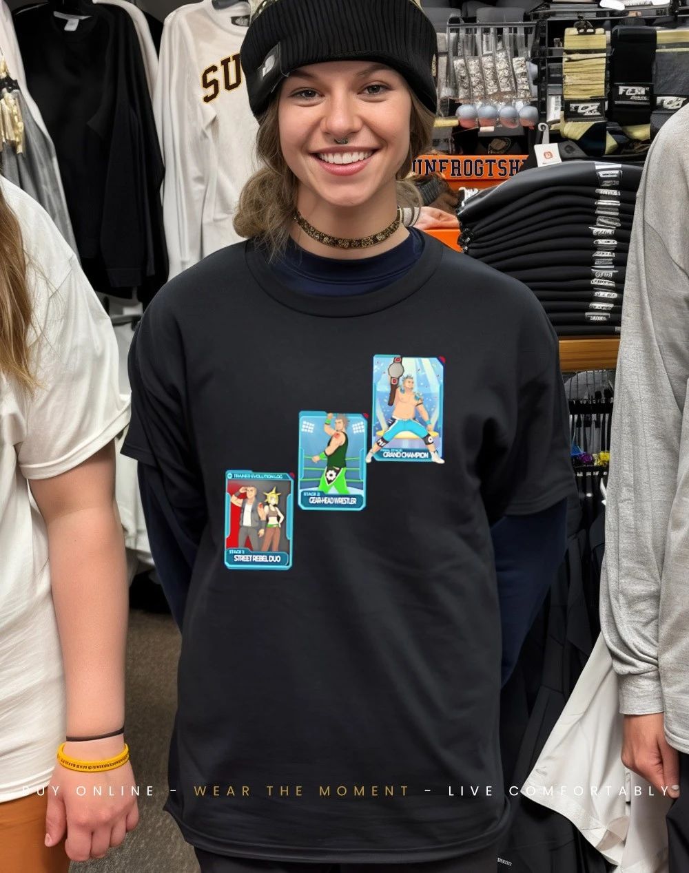 Marcus Eriks Evolve ME graphic shirt