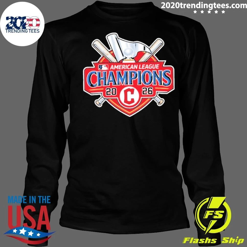 Cleveland Guardians American League Champions ’26 Trophy Shirt