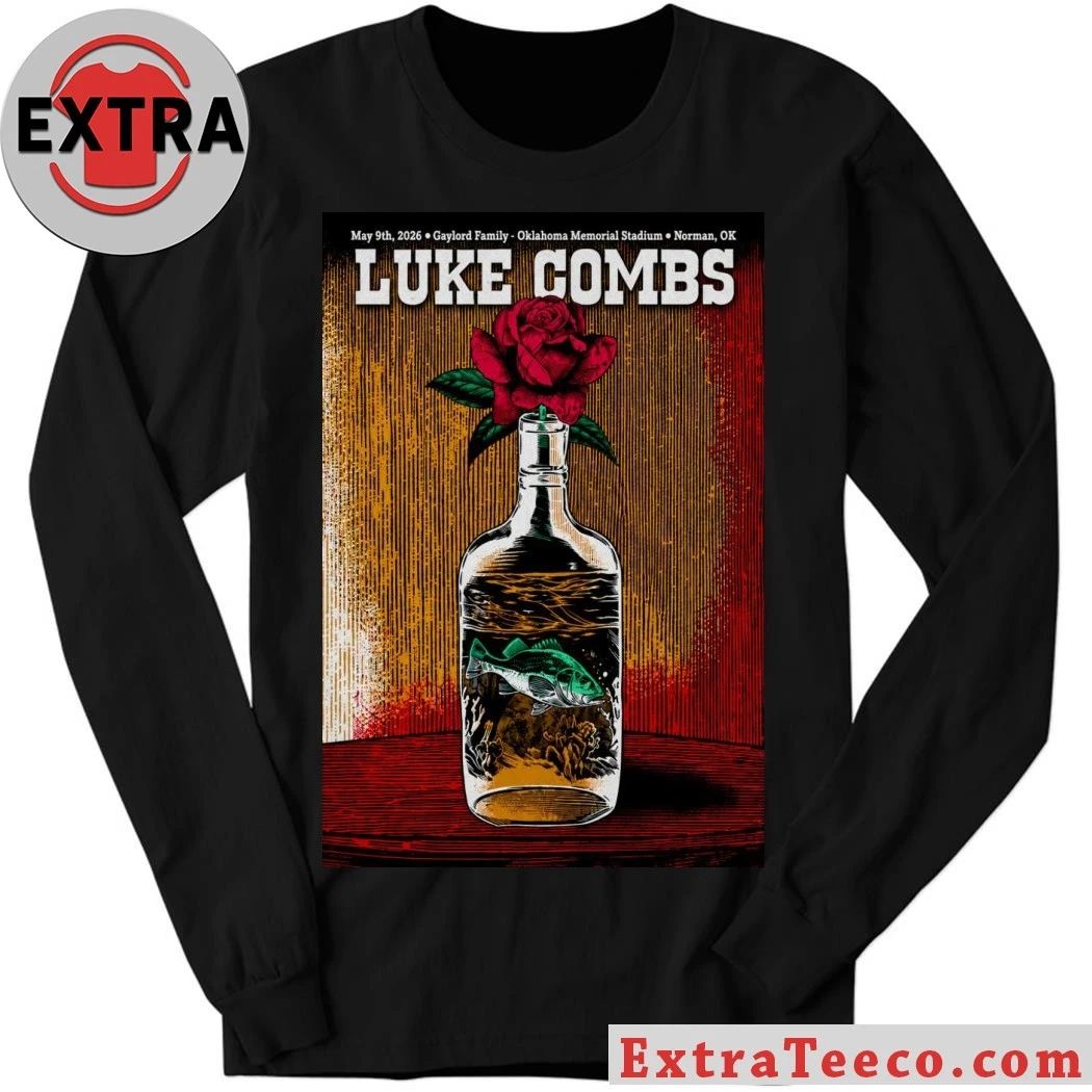 Luke Combs May 9 2026, Norman OK Poster Shirt