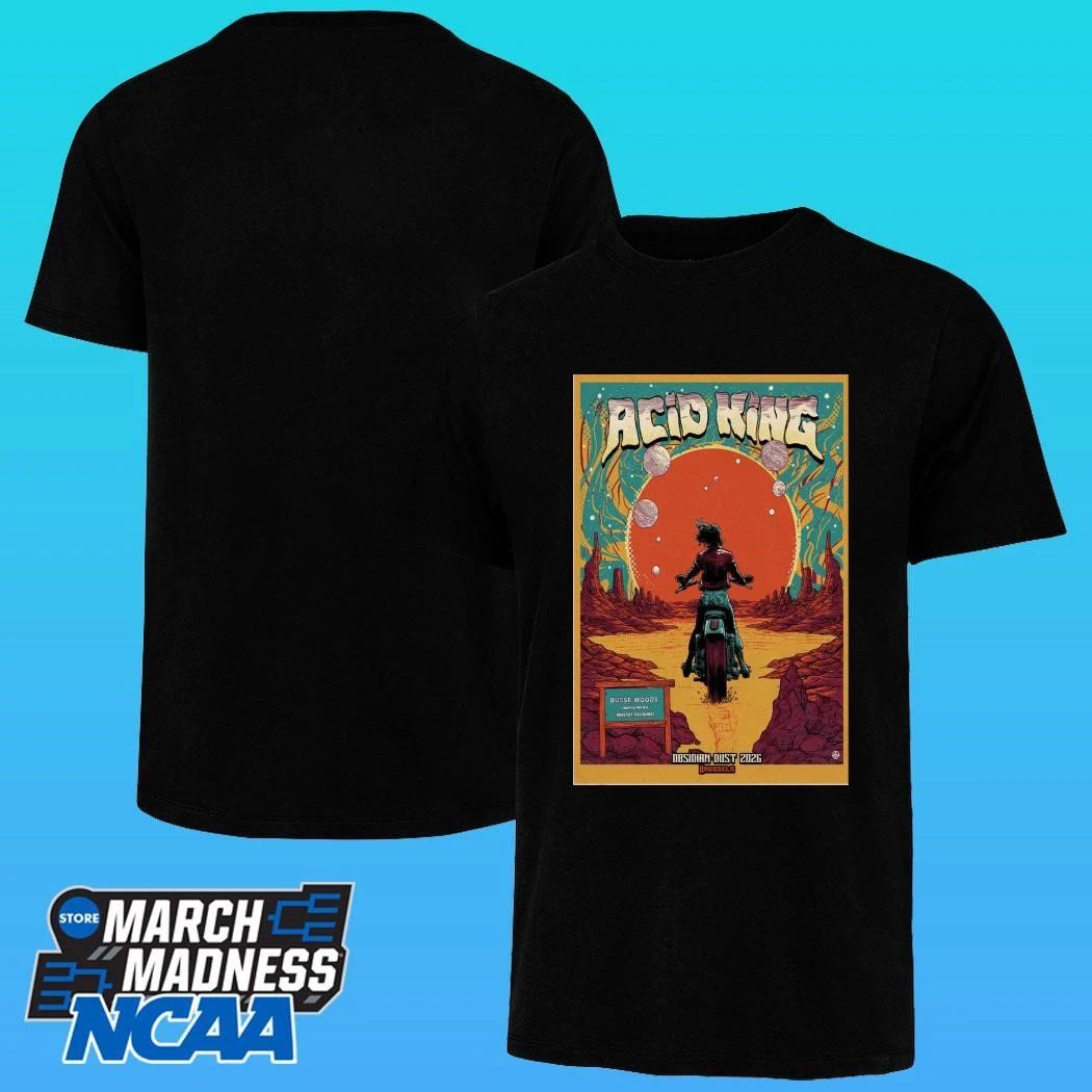 Acid King Poster European Tour 2026 Shirt