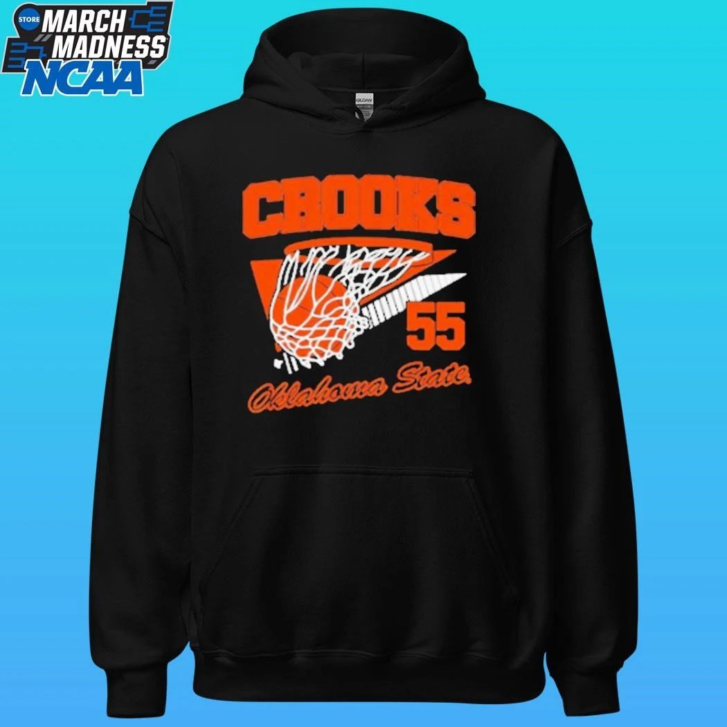 Oklahoma State Basketball Audi Crooks Retro Swish Shirt