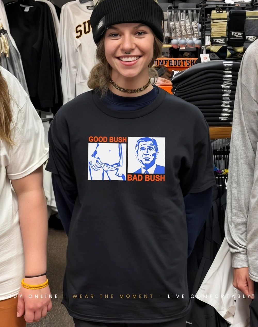 George W Bush Good Bush Bad Bush Shirt