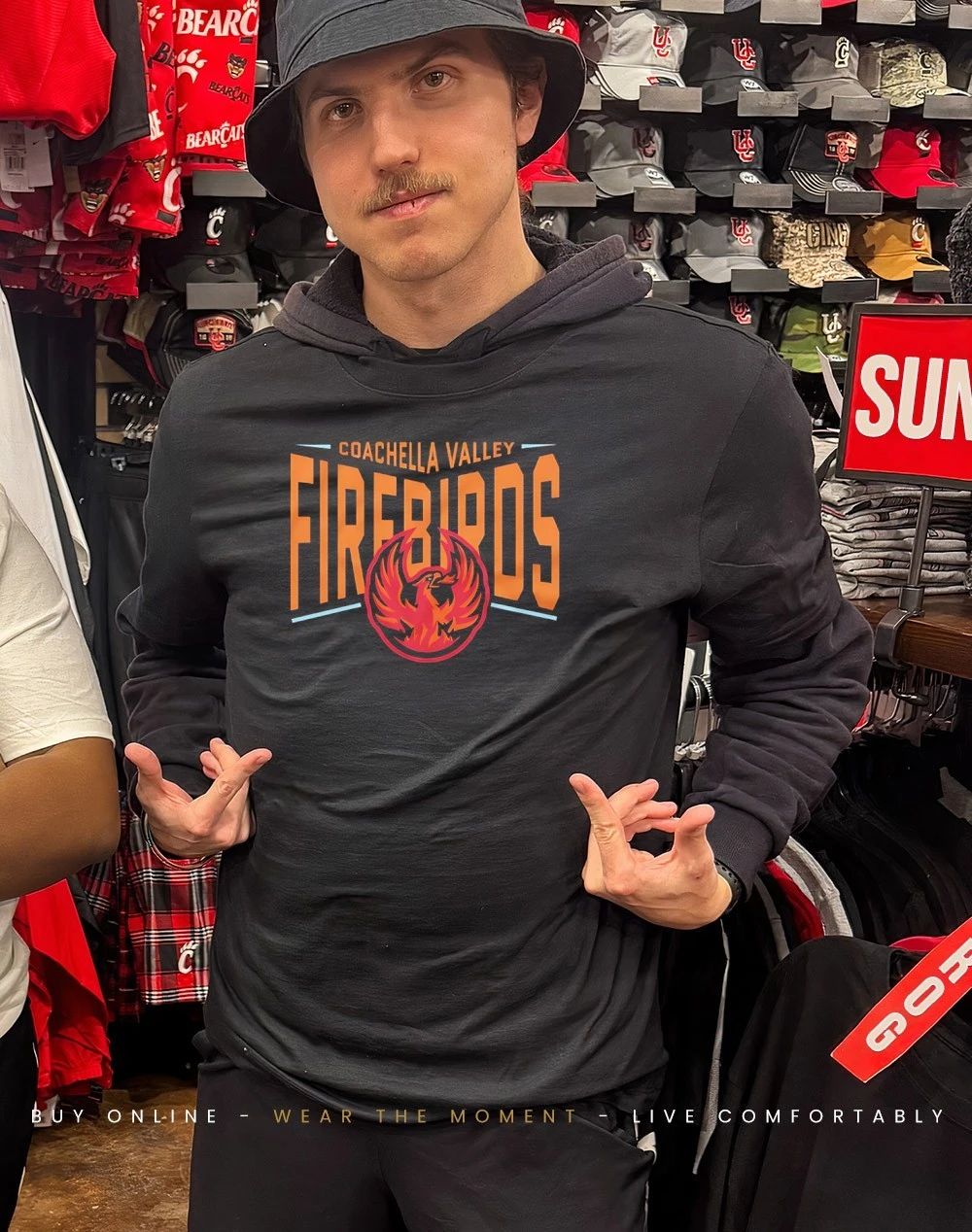 Coachella Valley Firebirds Full Fandom logo shirt