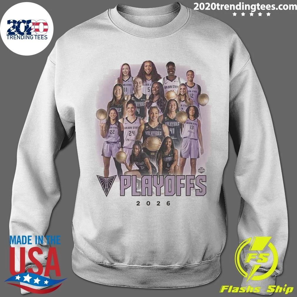 Playoffs 2026 Golden State Valkyries 500 Level Team Shirt