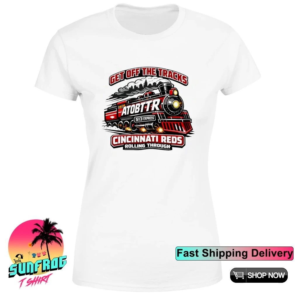 Cincinnati Reds Train Get Off The Tracks shirt