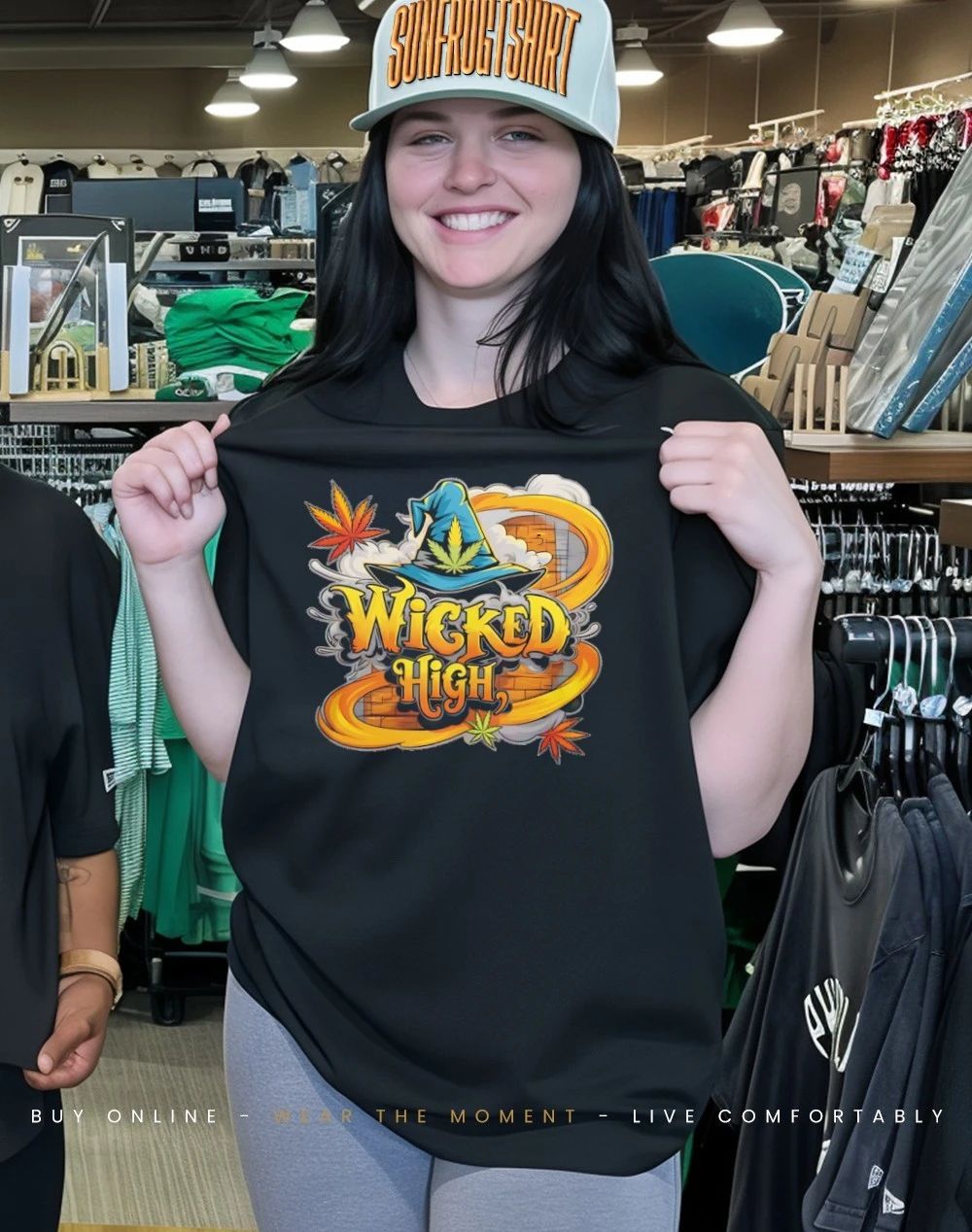 Wicked high is the way weed shirt