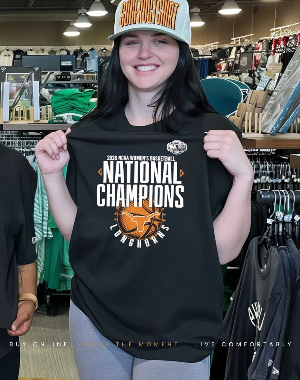 Texas Longhorns 2026 NCAA Women’s Basketball National Champions shirt