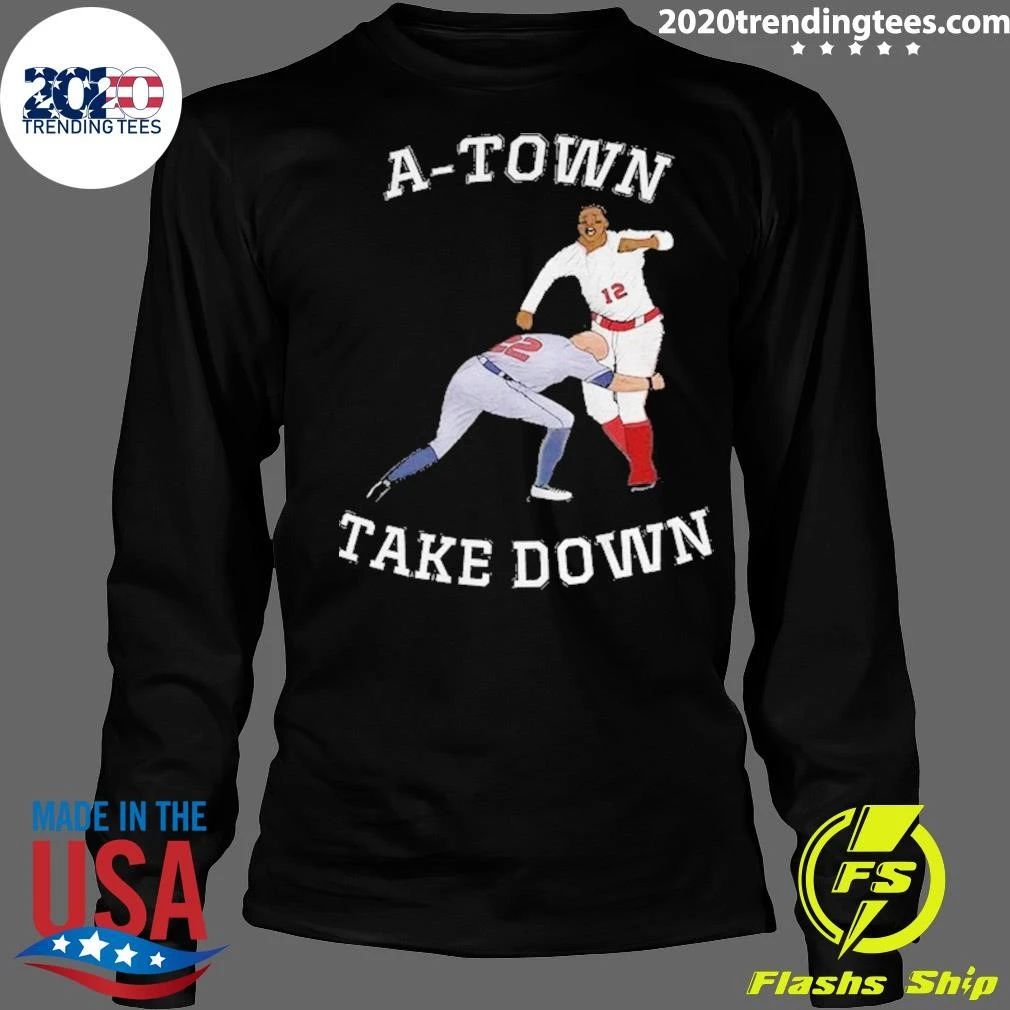 Braves A-town Take Down Walt Weiss Baseball Brawl Shirt