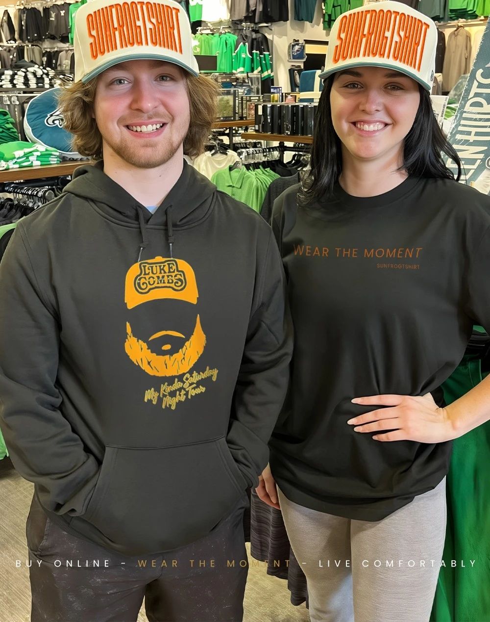 Green Bay Packers x Luke Combs My Kinda Saturday Night Tour 2026 graphic shirt