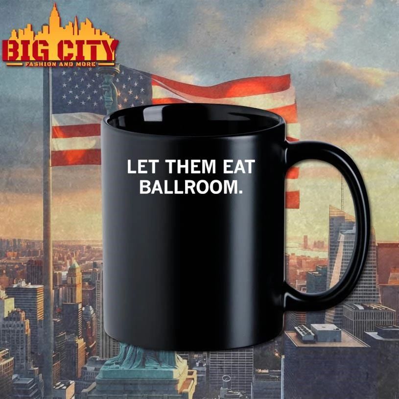 Let them eat ballroom graphic shirt