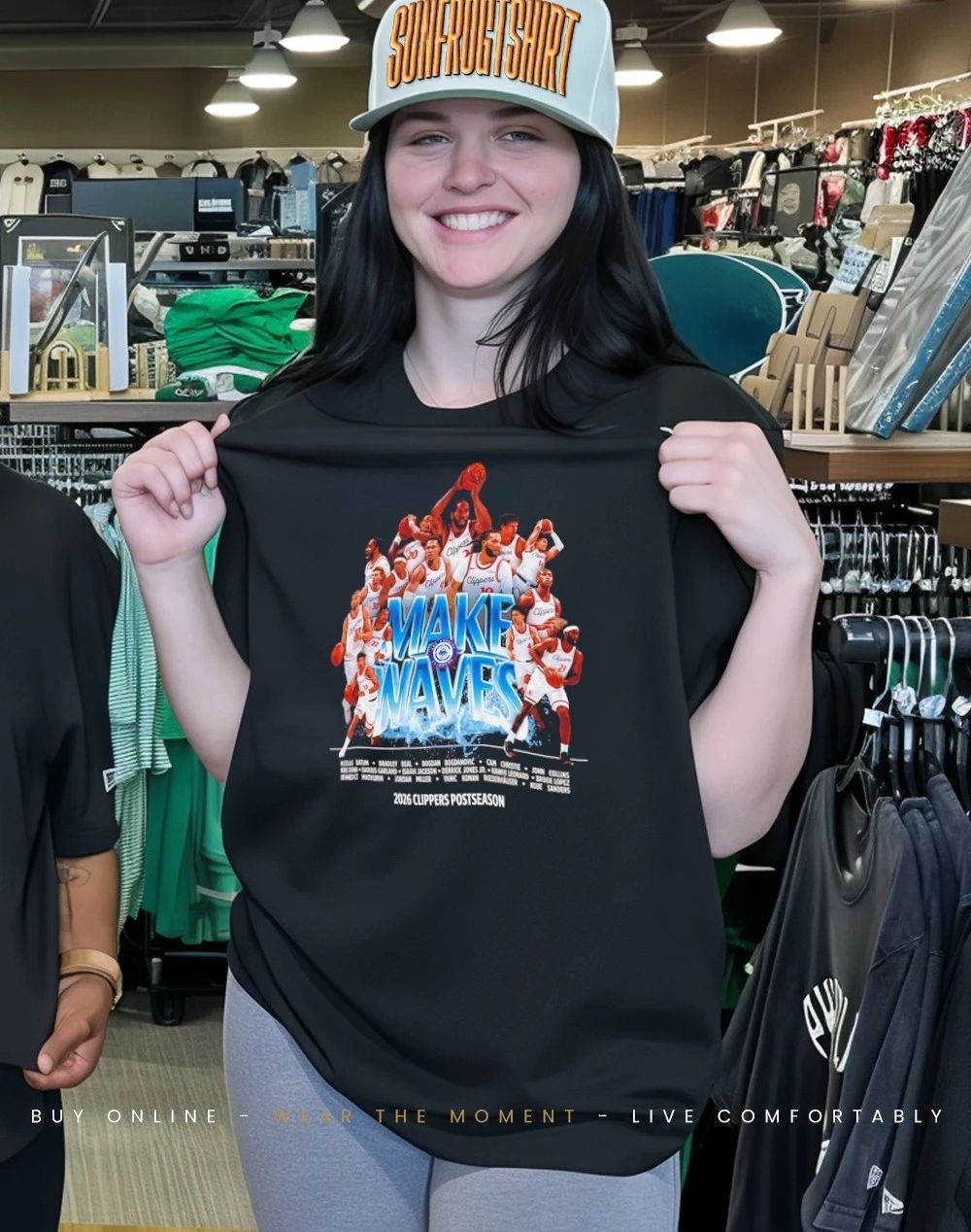 Make Waves 2026 Los Angeles Clippers Postseason shirt