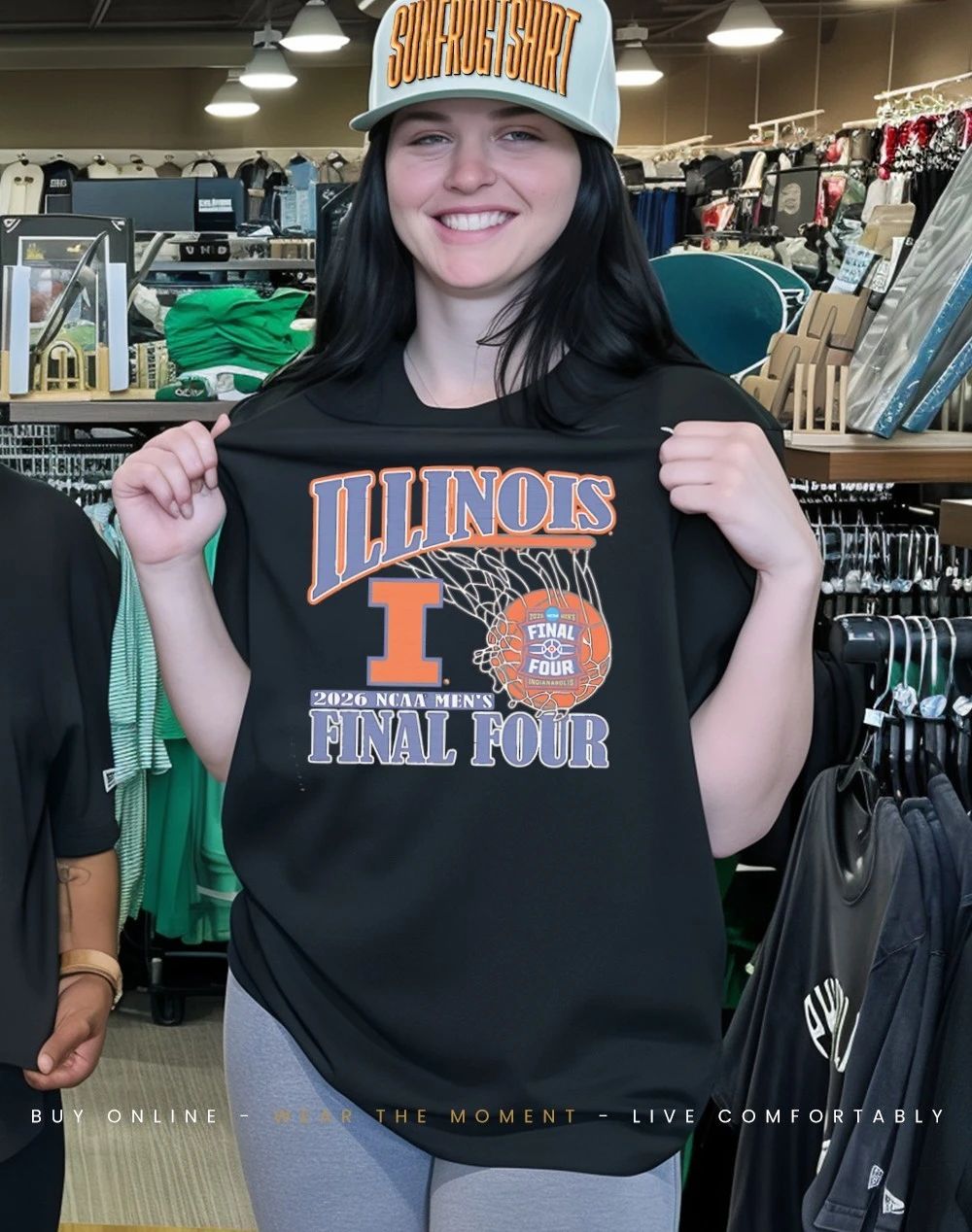 Illinois Basketball 2026 Final Four Retro shirt
