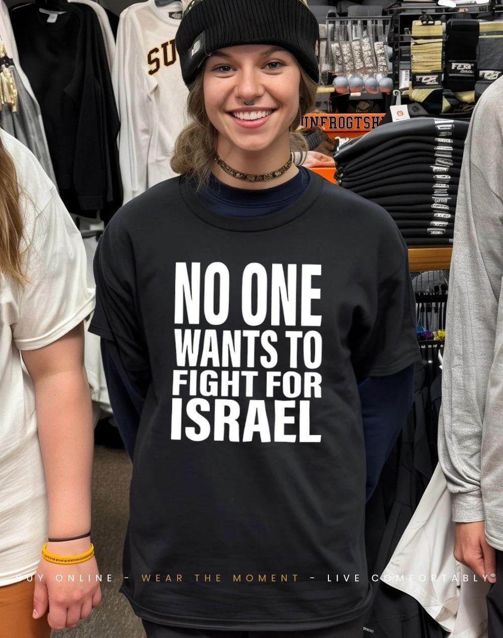 No One Wants To Fight For Israel classic shirt