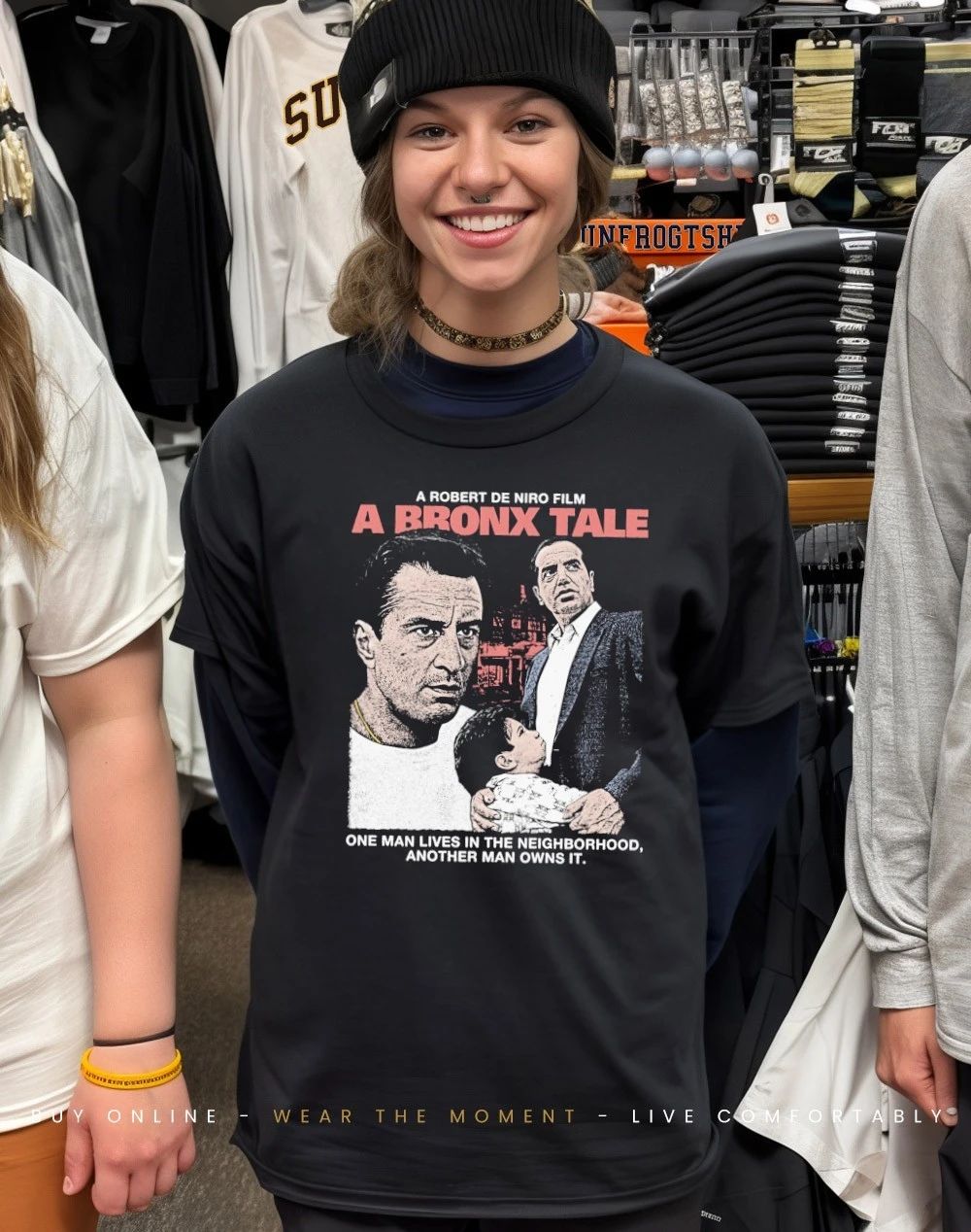 A Bronx Tale one man lives in the neighborhood another man owns it shirt