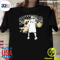 Allen Iverson Philadelphia 76ers Number 3 Scream Hardwood Shirt