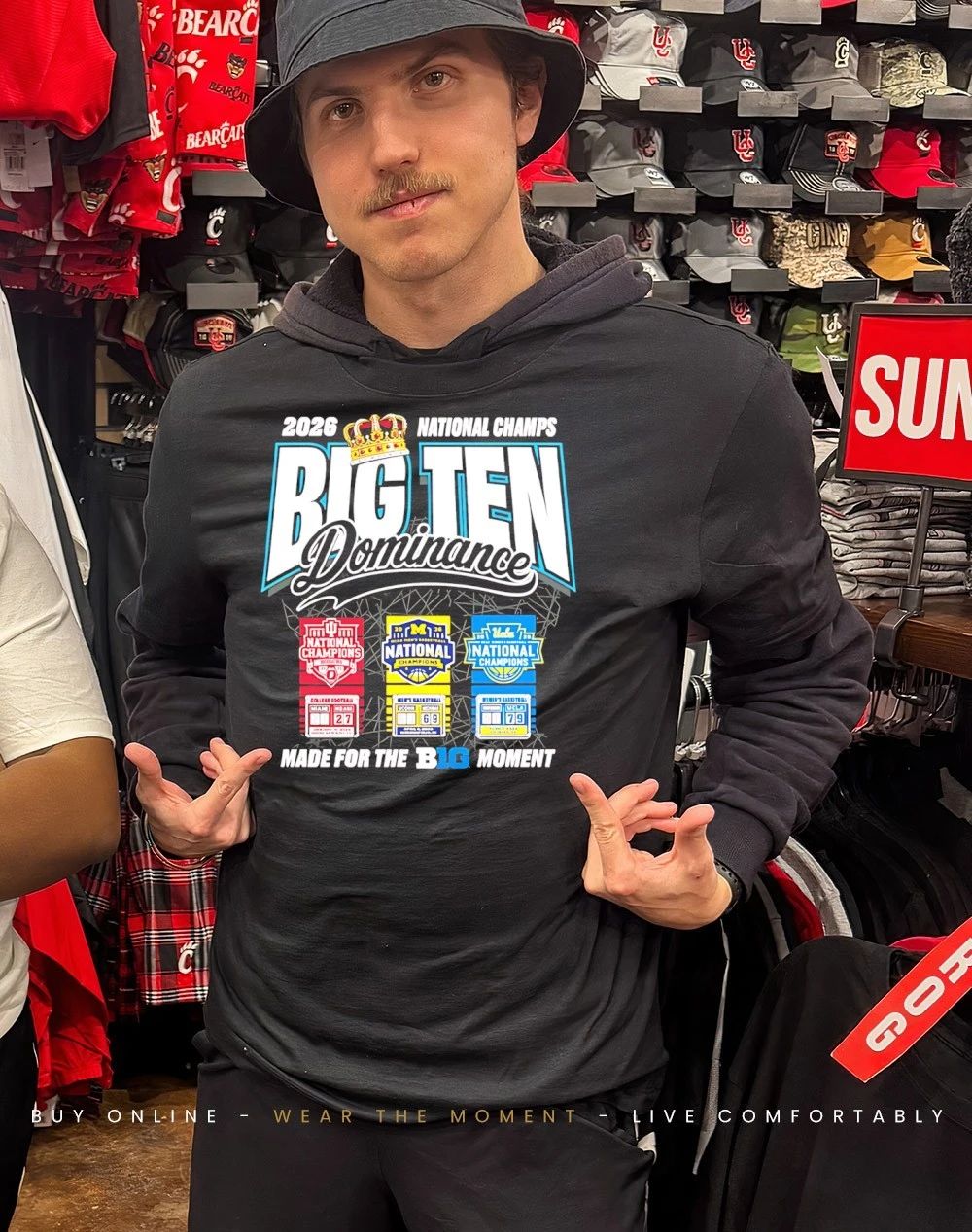 Big Ten Trifecta Dominance made for the B10 moment 2026 National Champs shirt