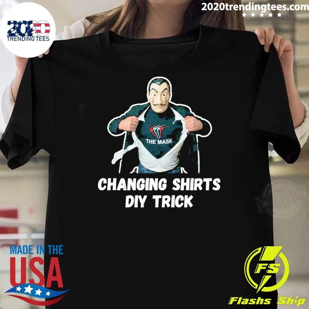 The Mask Changing Shirts Diy Trick Shirt