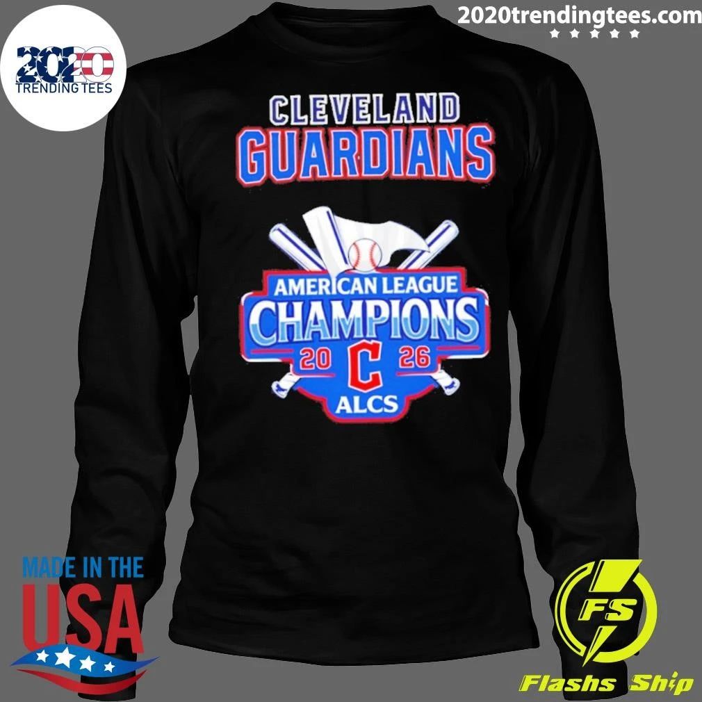 Cleveland Guardians 2026 American League Champions Bats Shirt