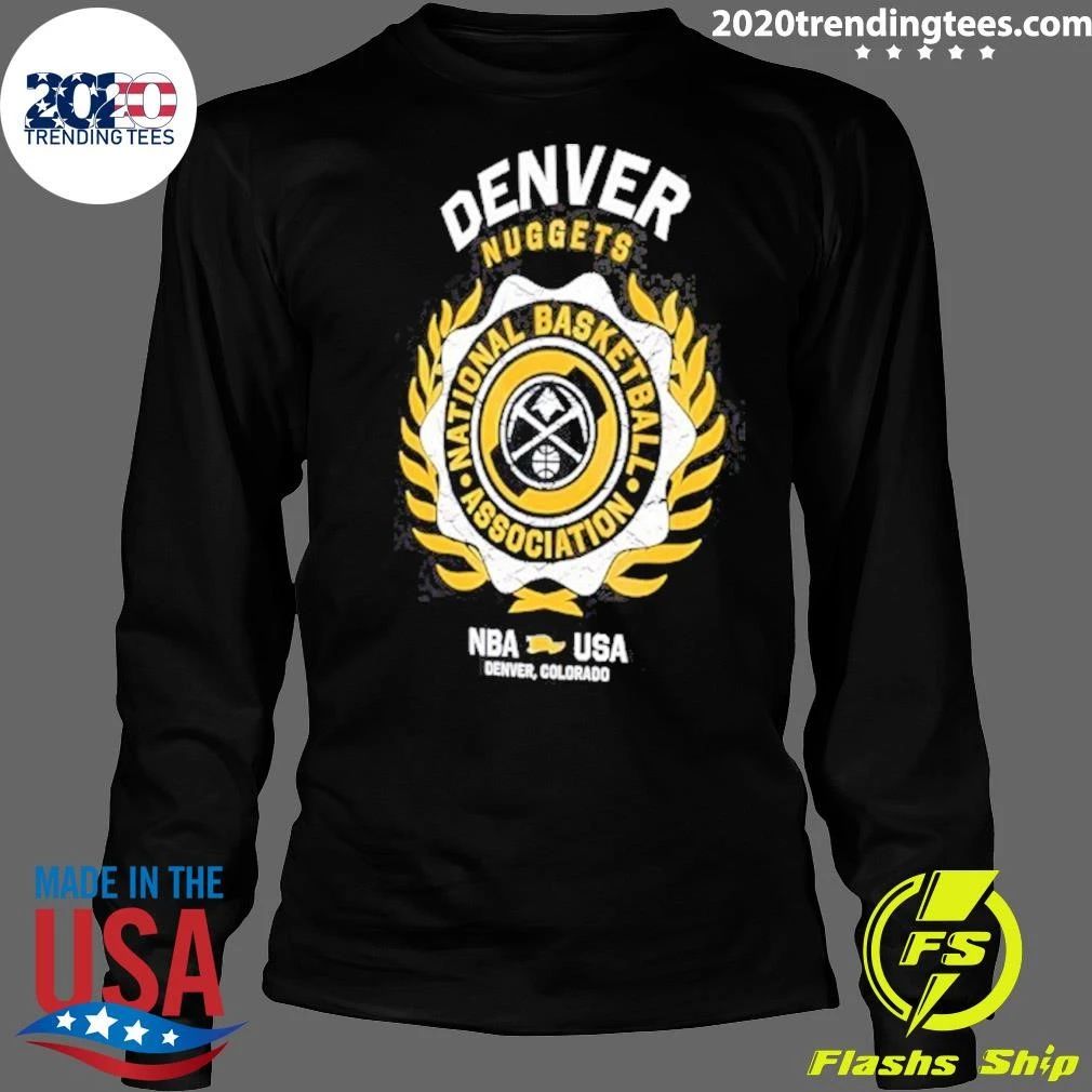 Denver Nuggets Nba Usa Laurel Crest Flocking 2026 Shirt
