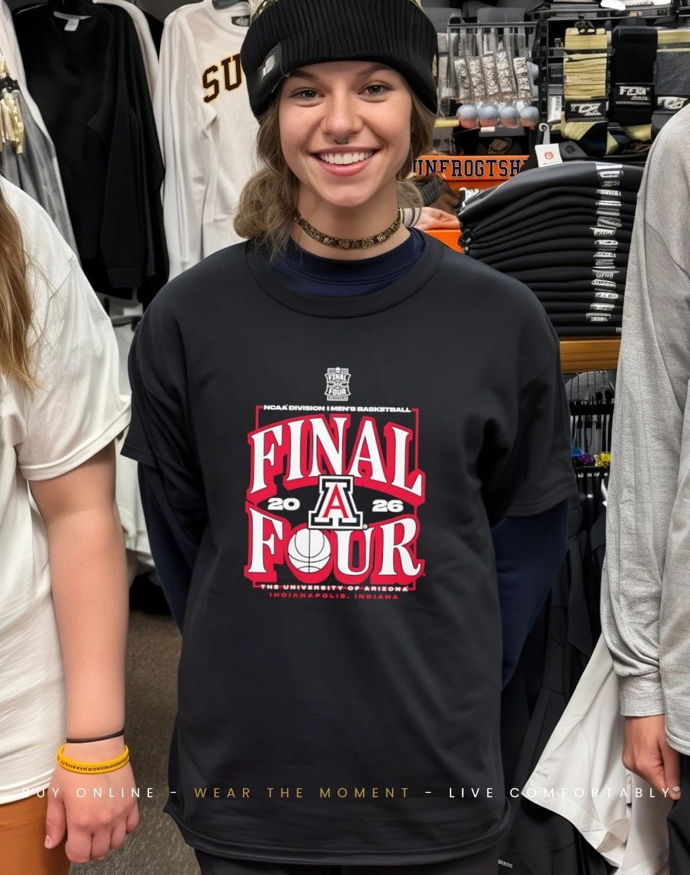 Arizona Wildcats Basketball 2026 NCAA Men’s Basketball Tournament March Madness Final Four shirt