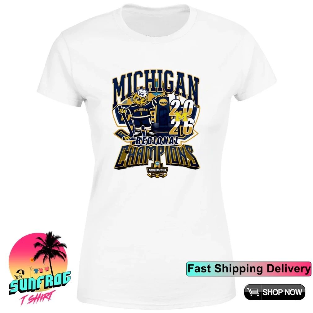 Michigan Wolverines Regional Champions 2026 mascot shirt