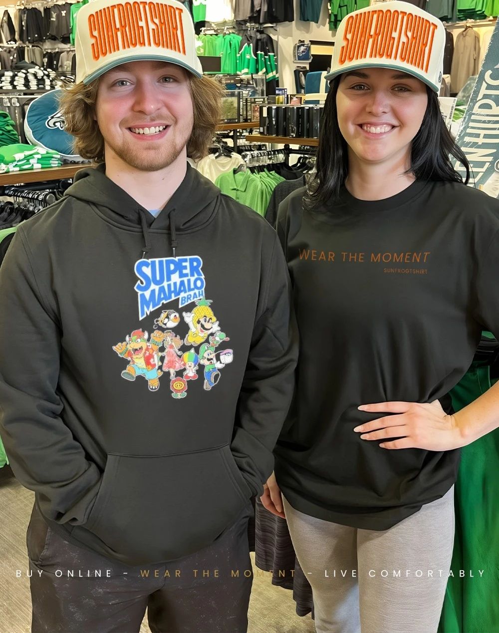 Super mahalo brah gang Super Smash Bros parody shirt
