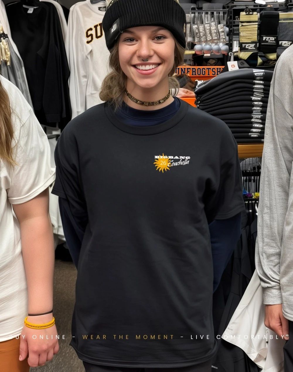 Bigbang Coachella 2026 logo shirt