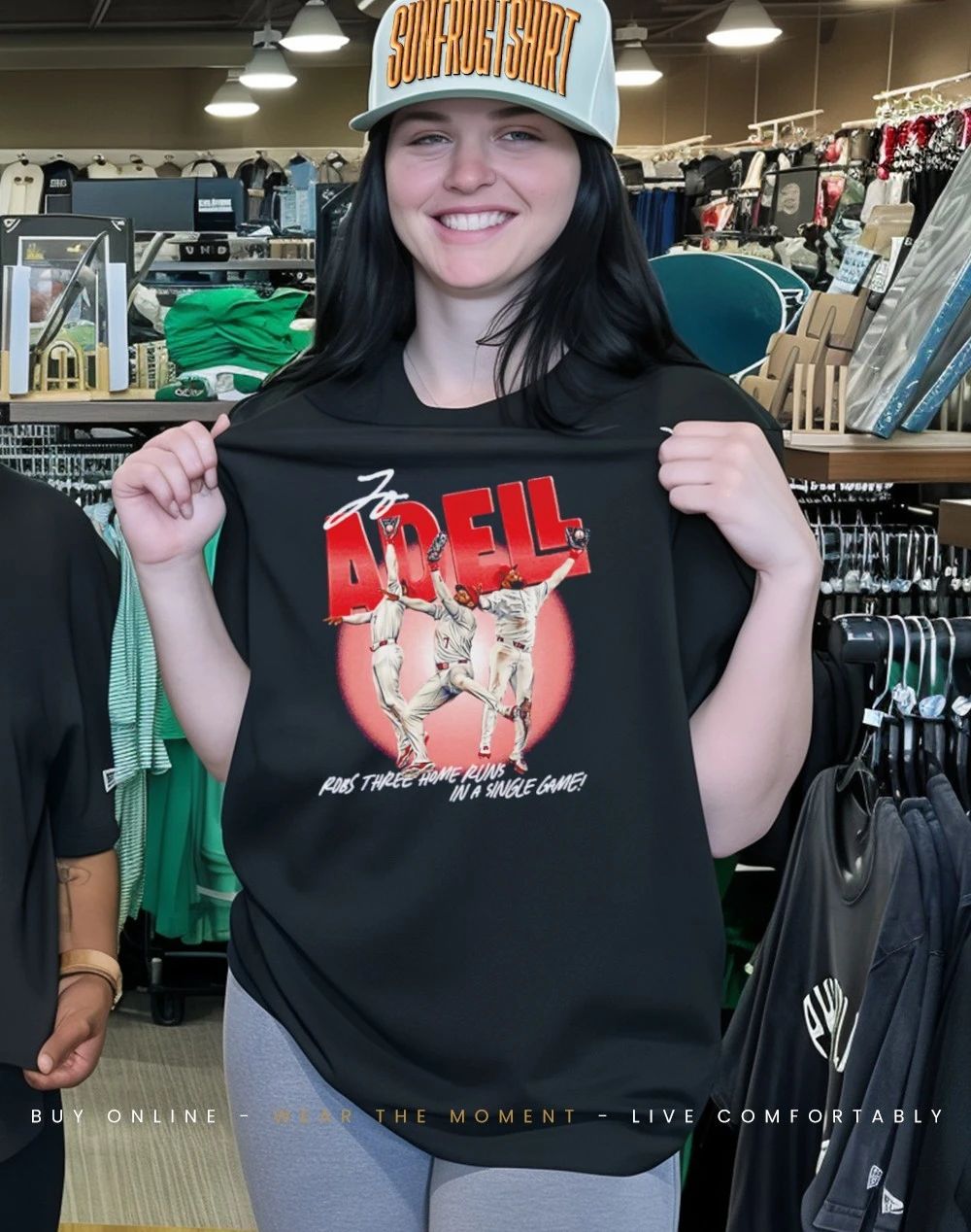 Jo Adell Los Angeles Angels Robs three home runs in a single game shirt