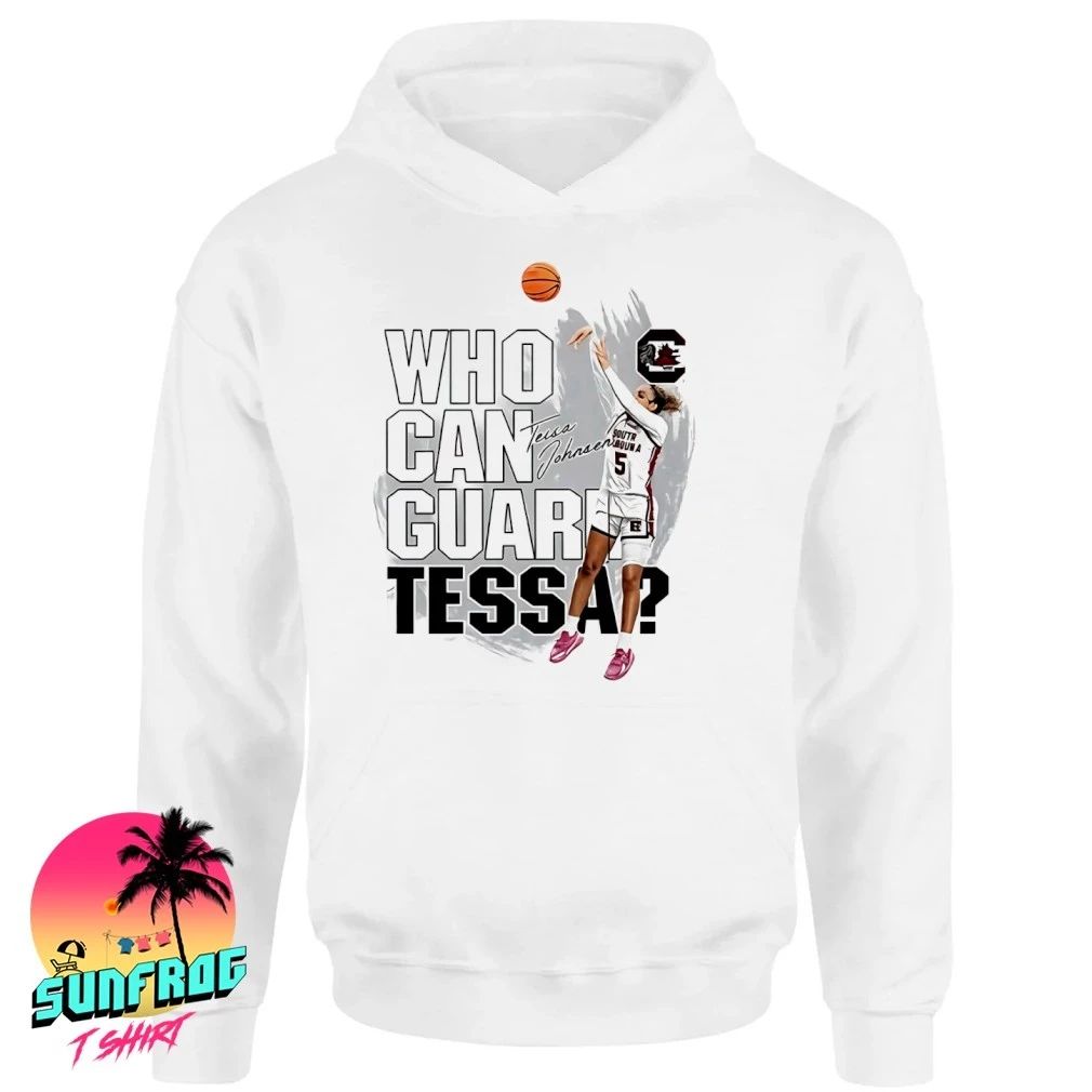 Chloe Kitts Wearing Who Can Guard Tessa signature shirt
