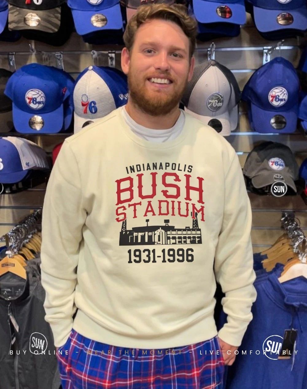 Indianapolis Bush Stadium Years 1931 1996 shirt