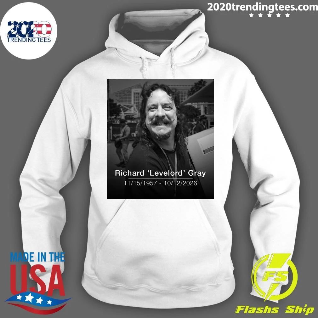 Rip Richard Levelord Gray 11.15.1957 – 10.12.2026 Shirt
