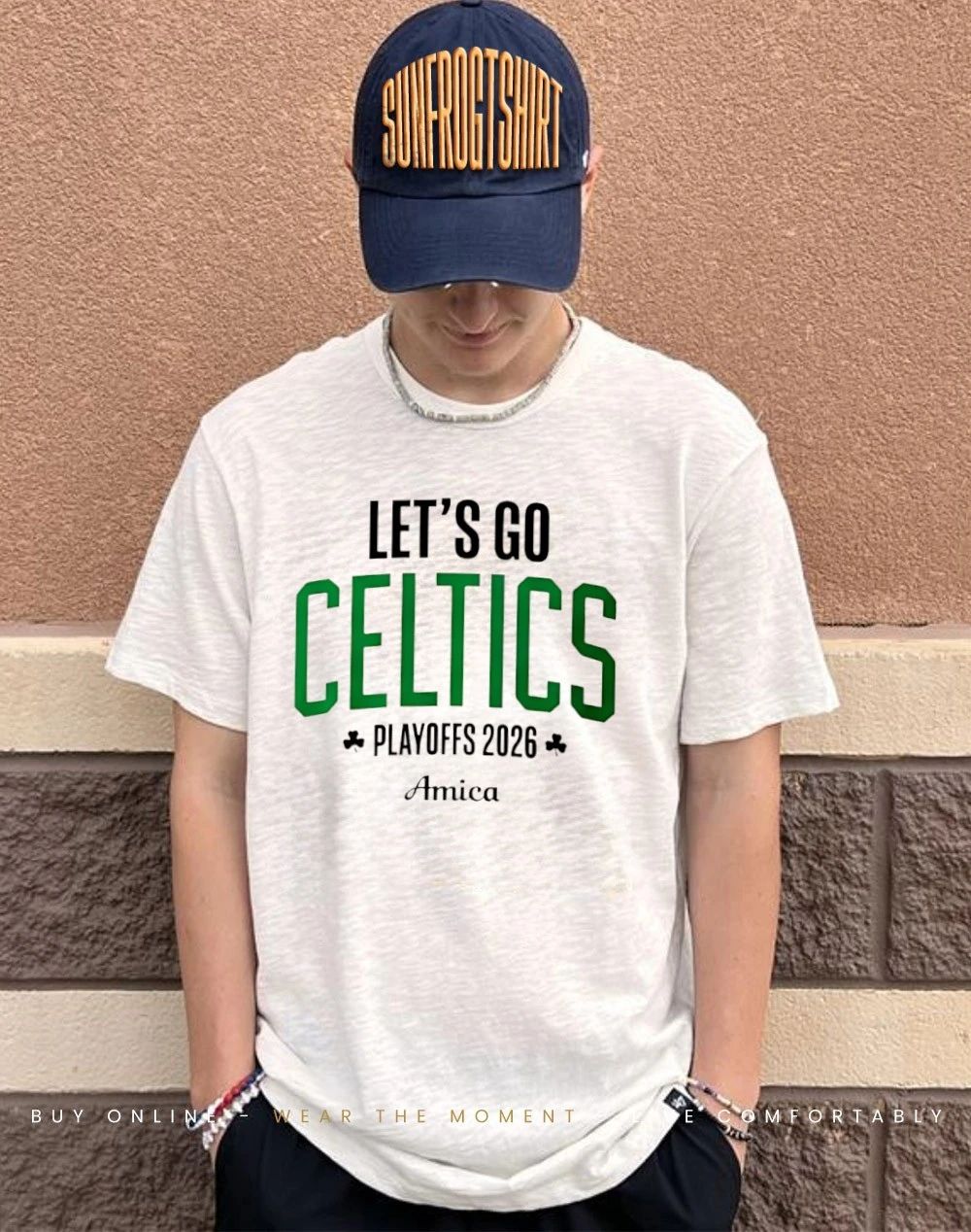 Let’s Go Boston Celtics Playoffs 2026 Amica Shirt