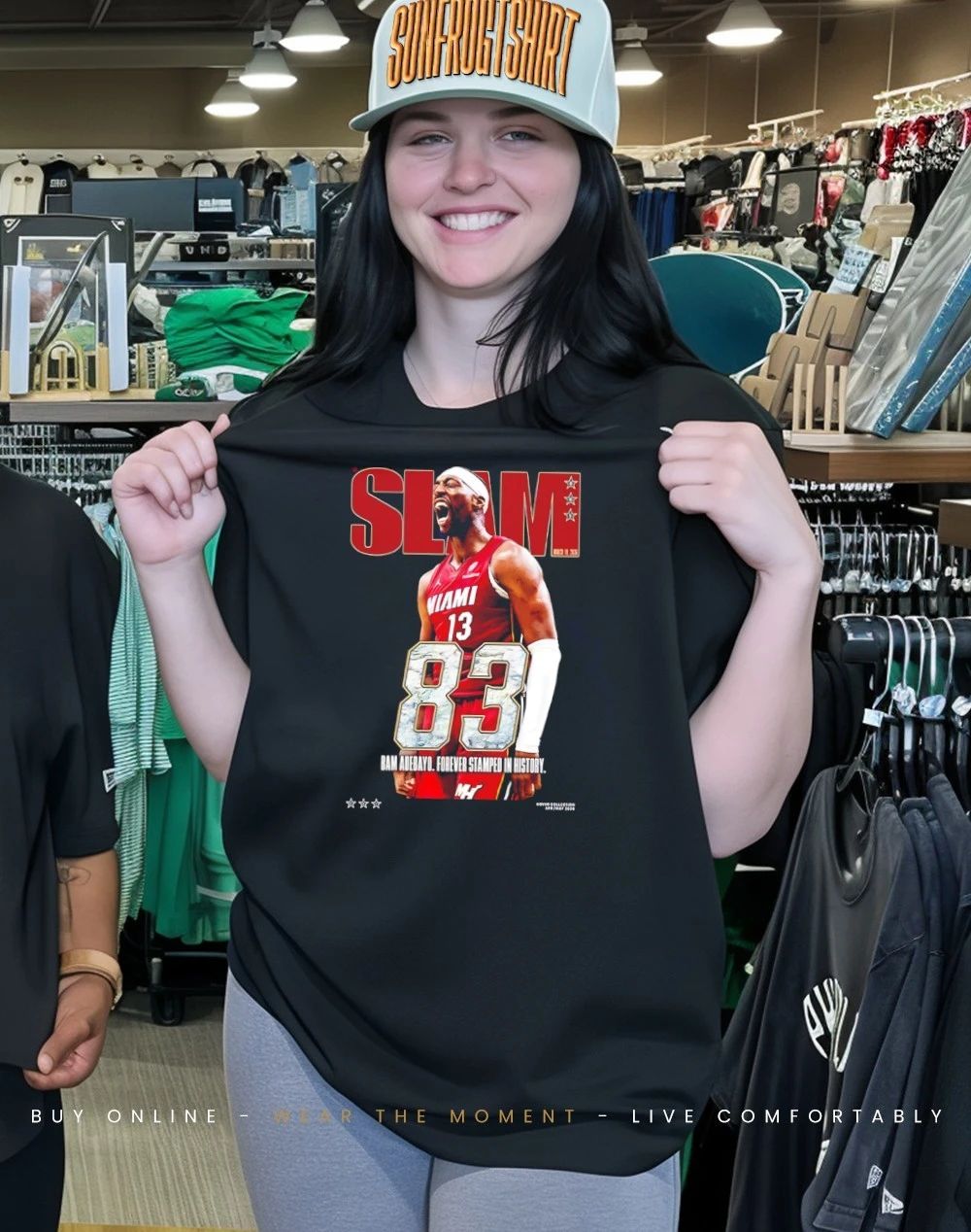 Bam Adebayo Miami Heat Forever Stamped In History shirt