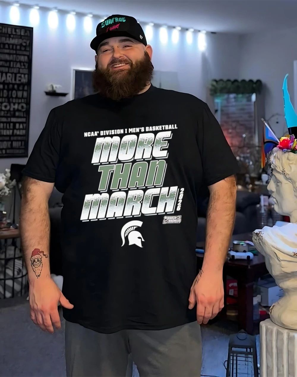 Michigan State Spartans 2026 March Madness NCAA Division I Men’s Baksetball More Than March shirt