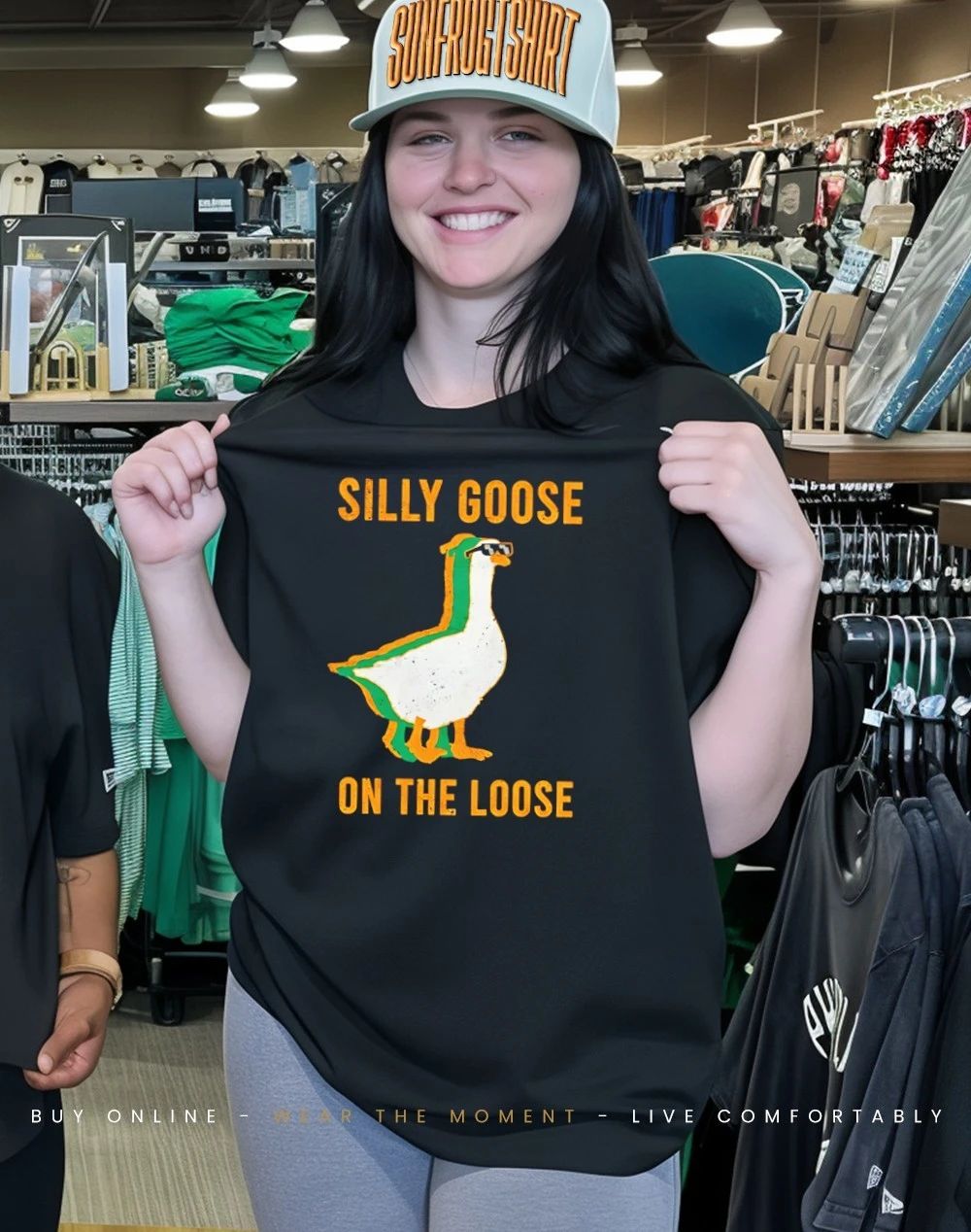 Silly goose on the loose retro shirt