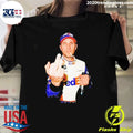 Denny Hamlin 2026 Middle Finger Smoking And Beer Shirt