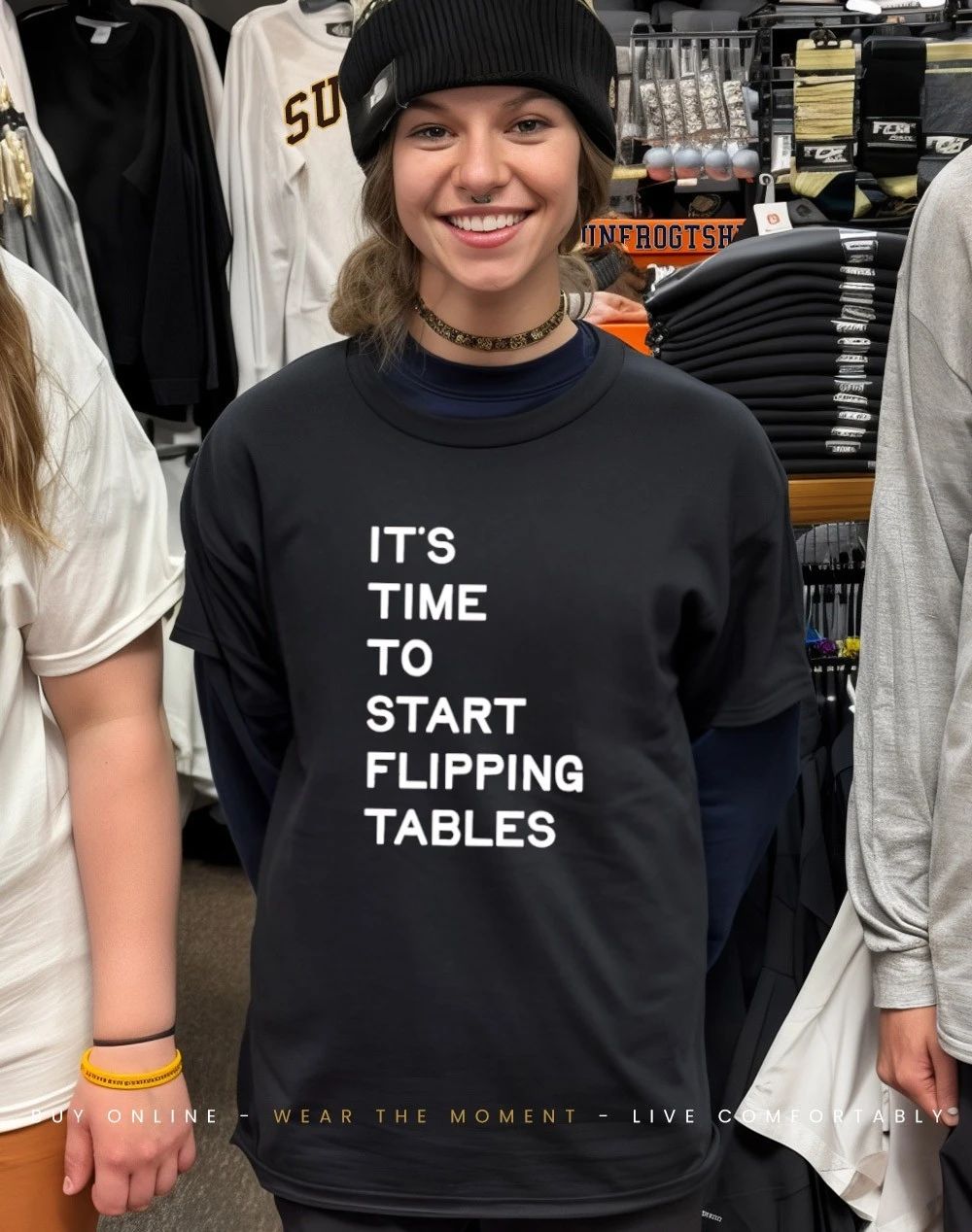 It’s time to start flipping tables shirt