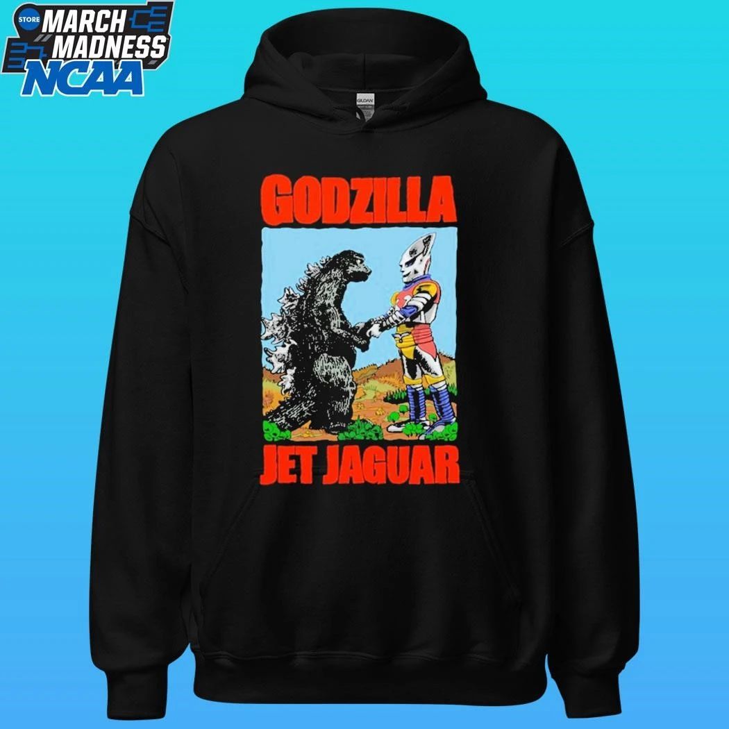 Godzilla & Jet Jaguar Victory Handshake Shirt