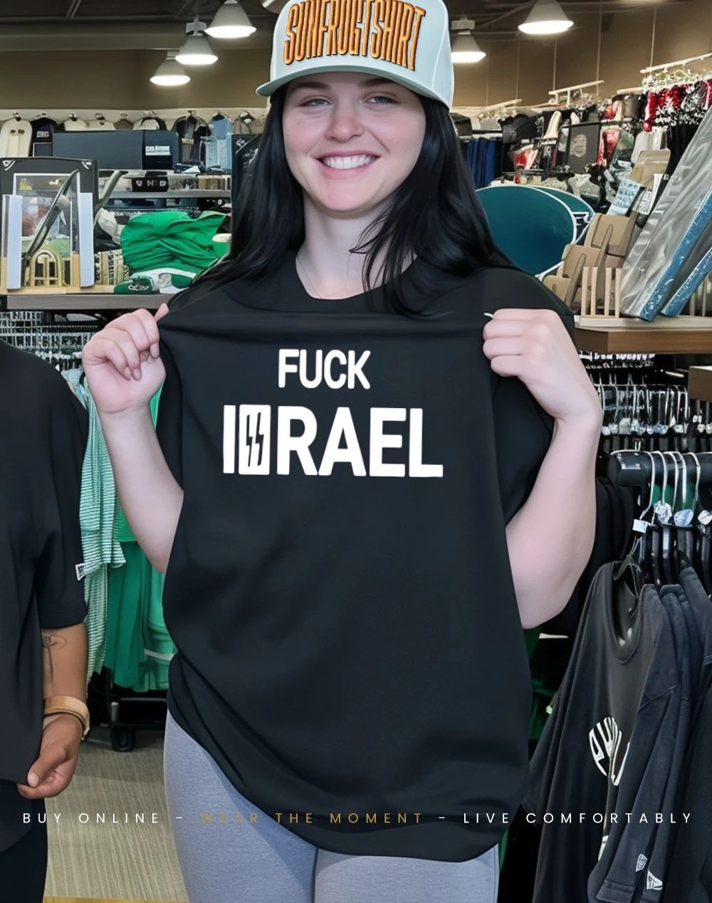 Fuck Israel Ss Runes Flag shirt