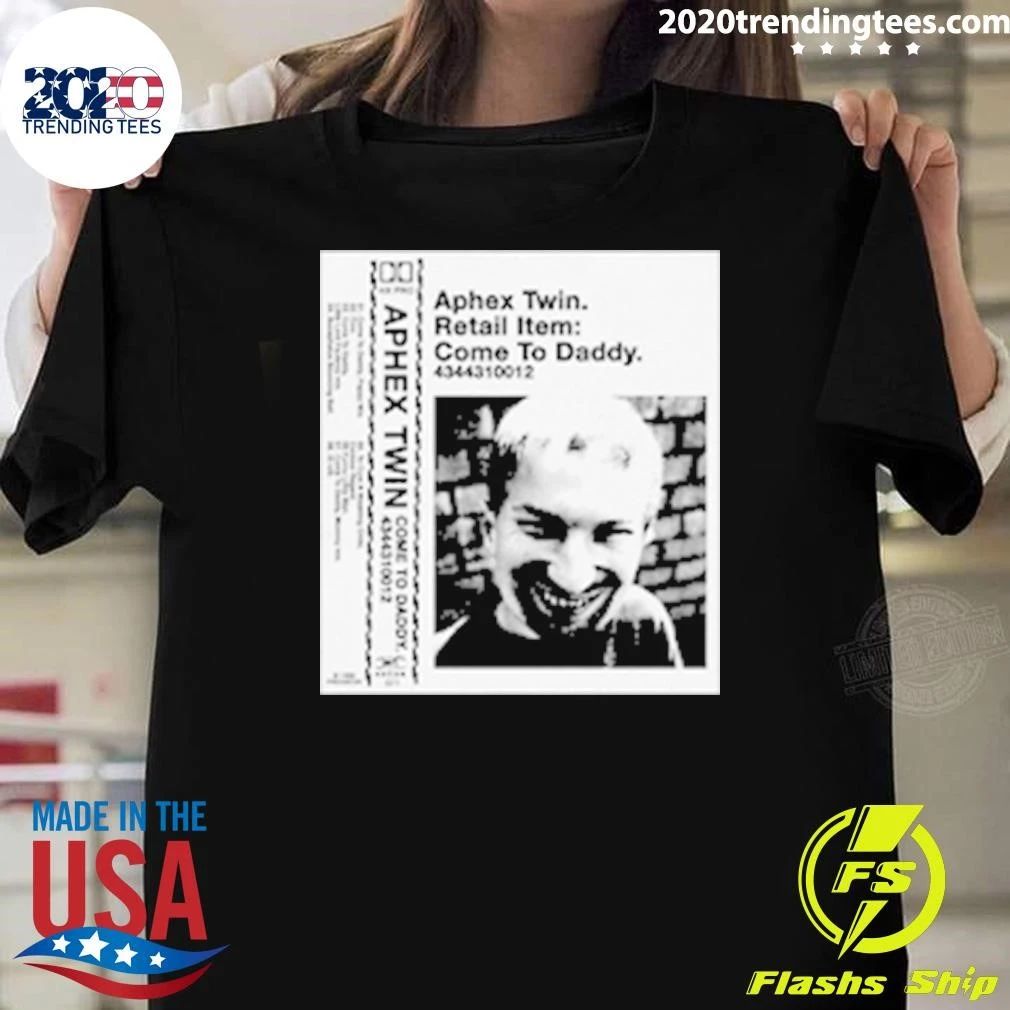 Come to Daddy Aphex Twin 1997s Warp Records Shirt