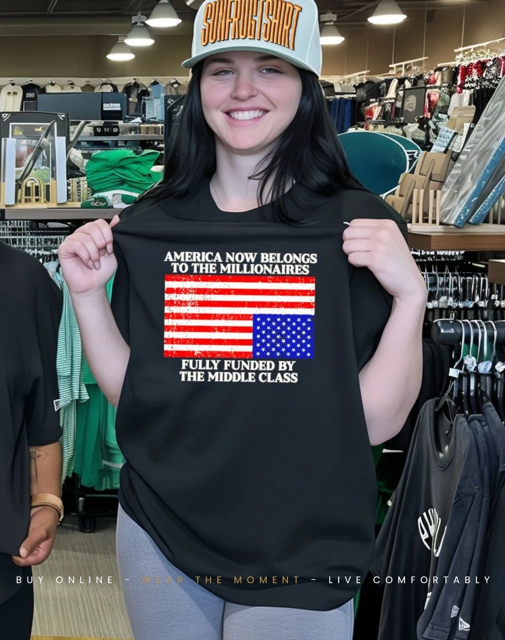 America now belongs to the millionaires Fully funded by the middle class shirt