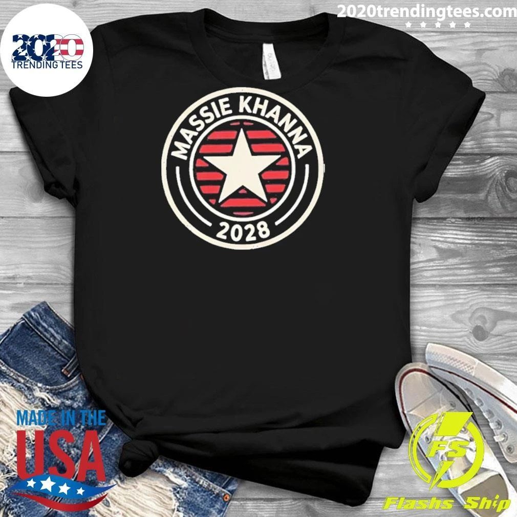 Massie Khanna 2028 Retro Campaign Shirt