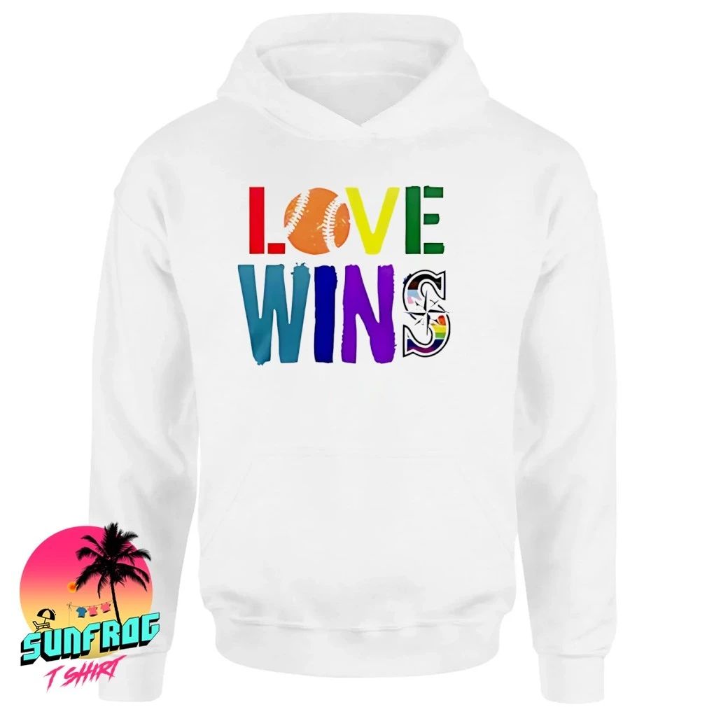 Seattle Mariners Spirit Day 2026 love win shirt