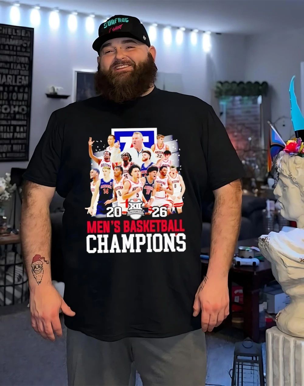 Wildcats Men’s Basketball Champions 2026 all team shirt
