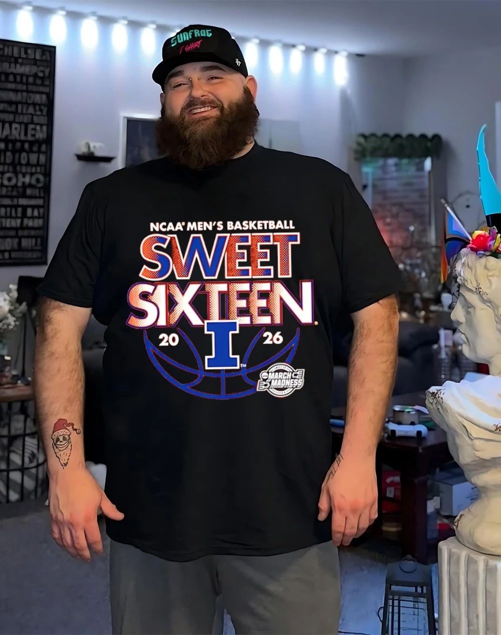 Illinois Men’s Basketball 2026 Sweet Sixteen NCAA March Madness shirt