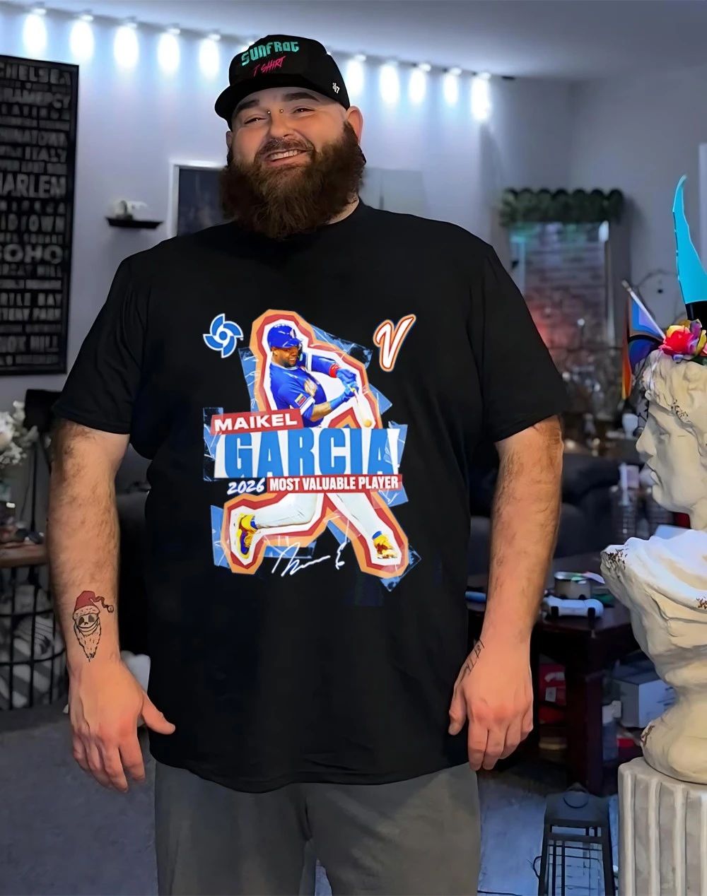 Venezuela Baseball Maikel Garcia 2026 World Baseball Classic MVP shirt
