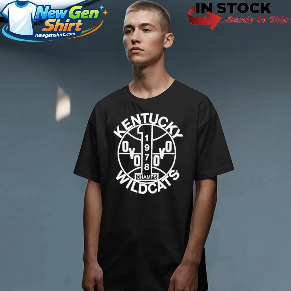 Kentucky Wildcats OVO 1978 National Champions Shirt