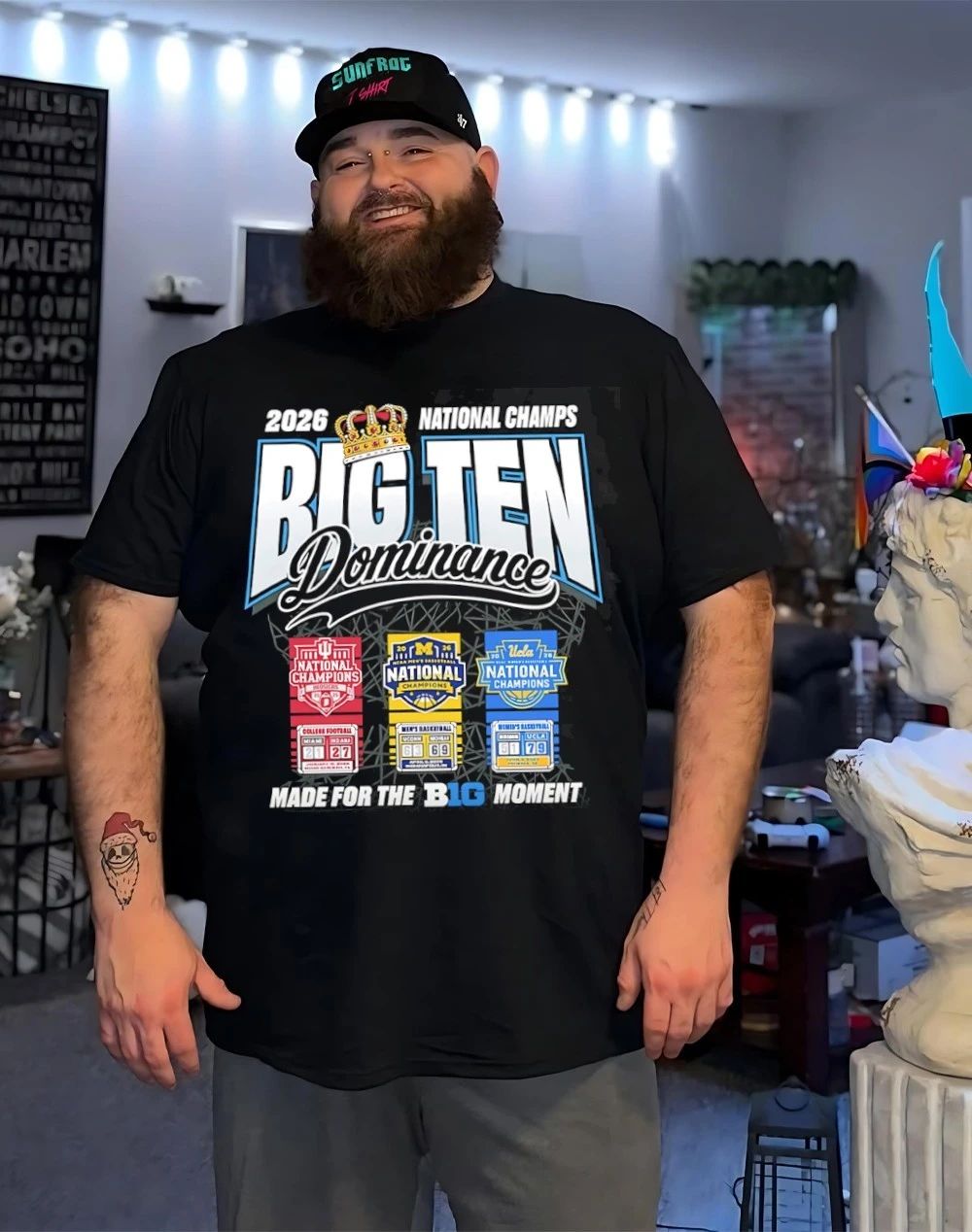 2026 Big Ten Dominance National Champions made for the Big moment shirt