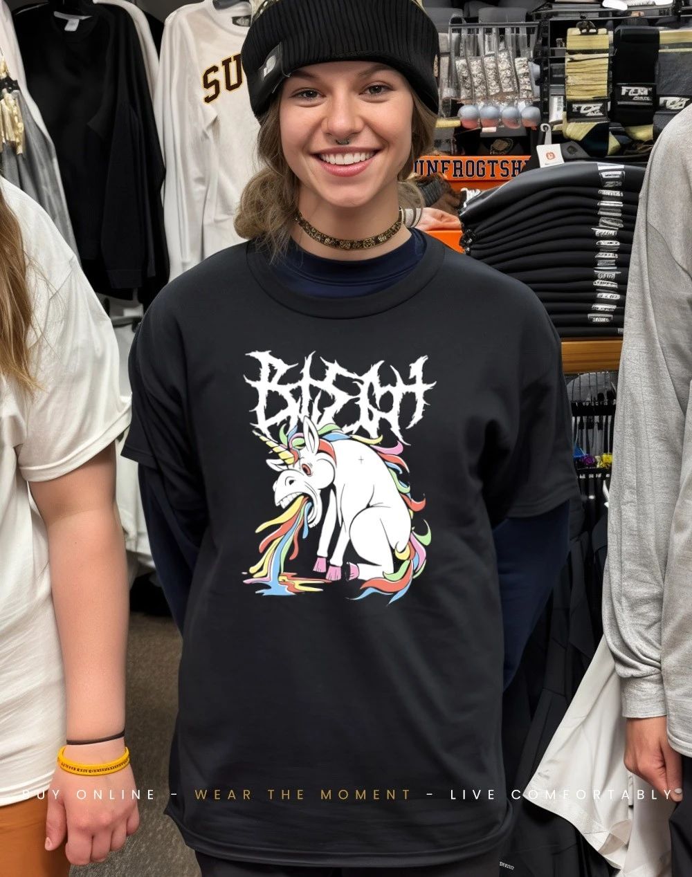 Blegh Unicorn Vomit shirt