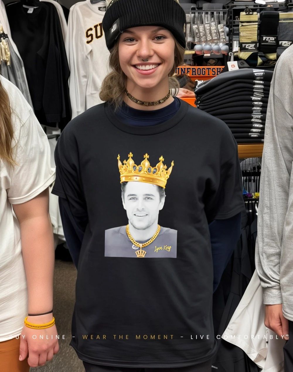 The Lyon King Alex Lyon Buffalo Sabres NHL 2026 signature shirt